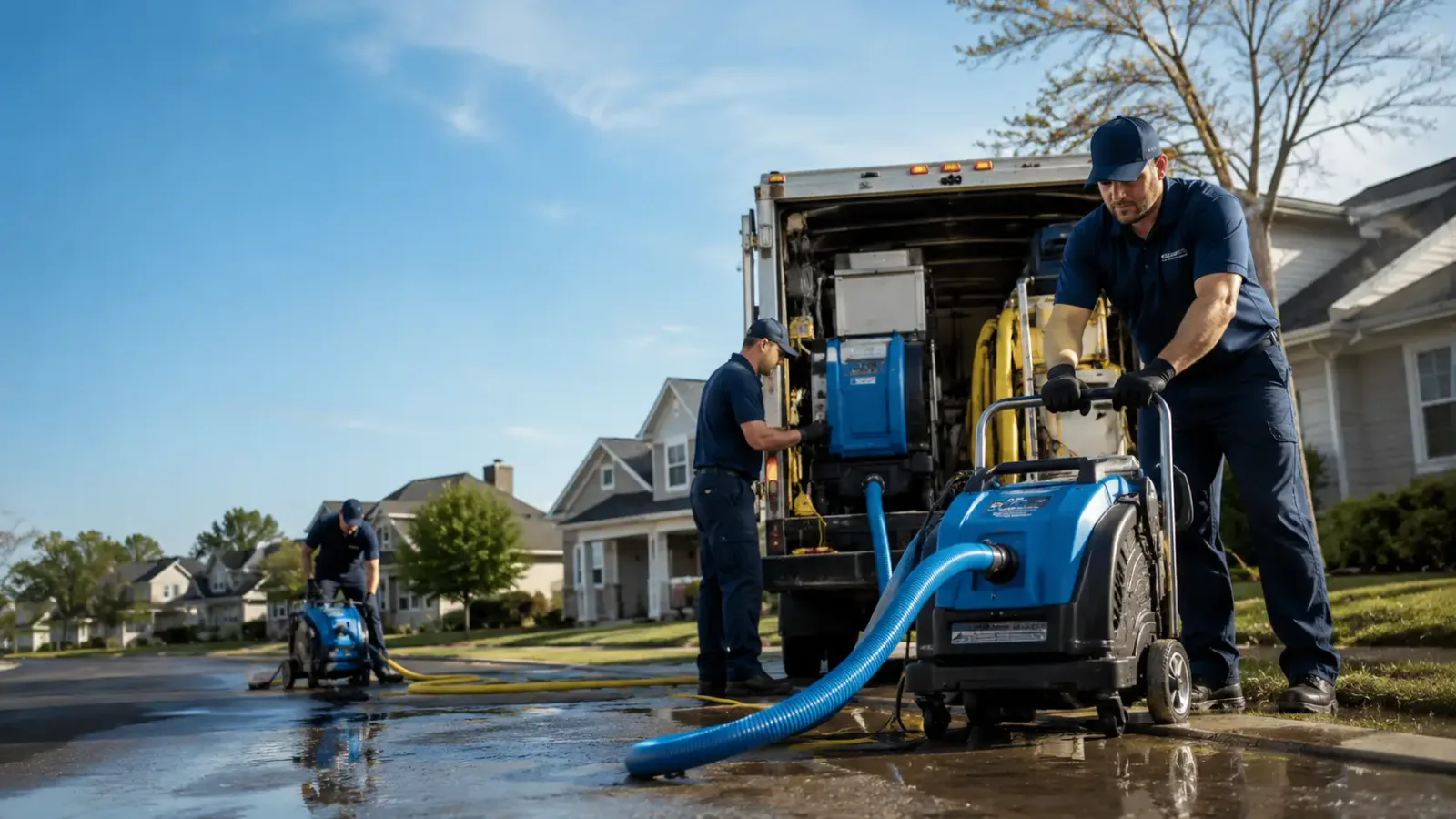 Flood Damage Cleanup in Jumping Branch, WV